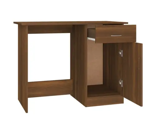 Kirjutuslaud, Pruun Tamm, 100 X 50 X 76 cm Tehispuit