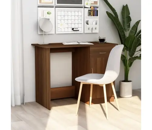 Kirjutuslaud, Pruun Tamm, 100 X 50 X 76 cm Tehispuit