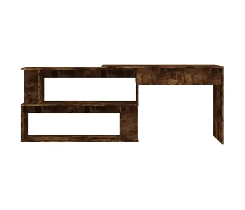 Stūra Rakstāmgalds, Ozola Krāsā, 200X50X76Cm, Inženierijas Koks Vidaxl