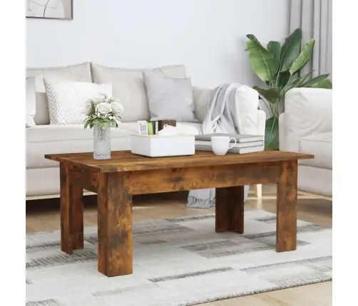 Kavos Staliukas, Dūminio Ąžuolo, 100X60X42cm Apdirbta Mediena