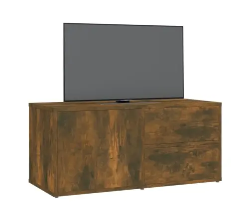 Tv Skapītis, Ozolkoka Krāsa, 80X34X36 Cm, Inženierijas Koks Vidaxl