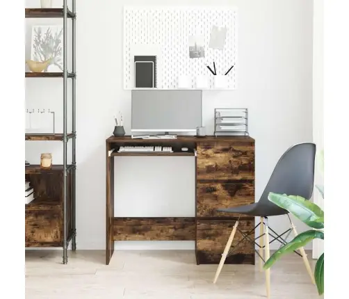 Rakstāmgalds, Ozolkoka Krāsa, 90X45X76 Cm, Inženierijas Koks Vidaxl