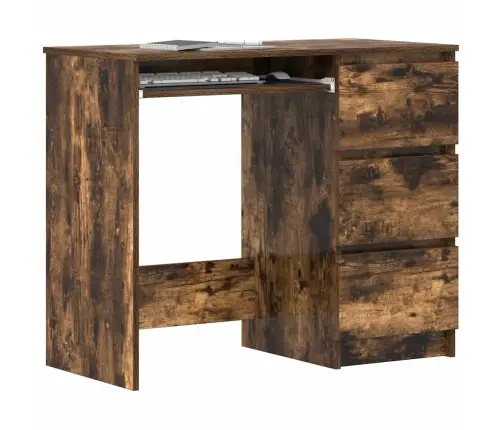 Rakstāmgalds, Ozolkoka Krāsa, 90X45X76 Cm, Inženierijas Koks Vidaxl