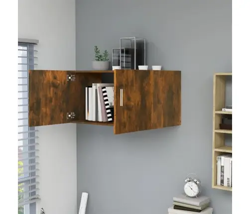 Sienas Skapītis, Ozolkoka Krāsa, 80X39X40 Cm, Inženierijas Koks Vidaxl