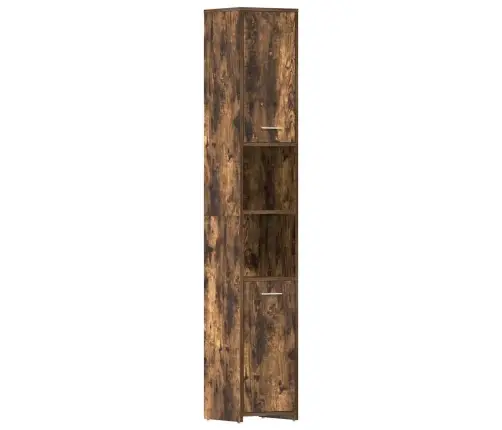 Vannitoakapp, Suitsutatud Tamm, 30 X 30 X 183,5 cm Tehispuit Vannitoakapp, Suitsutatud Tamm, 30 X 30 X 183,5 cm Tehispuit