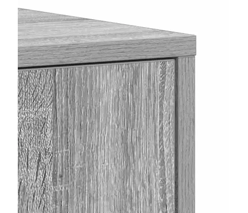 Vonios Spintelė, Pilka Ąžuolo, 30X30X183,5cm Apdirbta Mediena