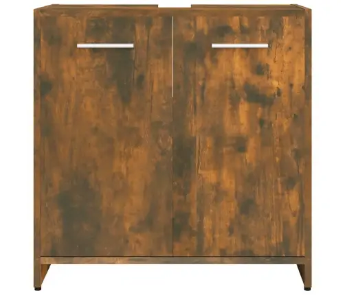 Vannasistabas Skapītis, Ozola, 60X33X60 Cm, Inženierijas Koks Vidaxl Vannasistabas Skapītis, Ozola, 60X33X60 Cm, Inženierijas Koks Vidaxl