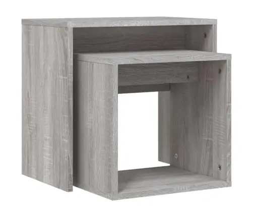 Kafijas Galdiņi, 2 Gab., Sabīdāmi, Ozola, Inženierijas Koks Vidaxl Kafijas Galdiņi, 2 Gab., Sabīdāmi, Ozola, Inženierijas Koks Vidaxl