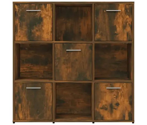 Grāmatu Skapis, Ozola Krāsa, 90X30X90 Cm, Inženierijas Koks Vidaxl