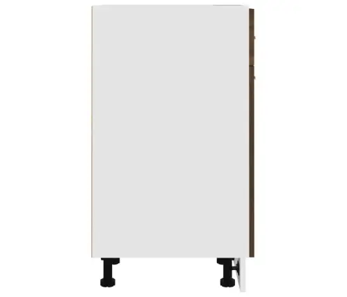 Sahtlitega Alumine Kapp "Lyon", Pruun Tamm, 30 X 46 X 81,5 cm Töödeldud Puit