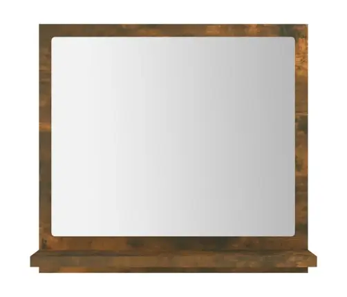 Vannitoapeegel, Suitsutatud Tamm, 40 X 10,5 X 37 cm Tehispuit
