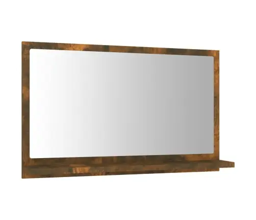 Vannitoapeegel, Suitsutatud Tamm, 60X10,5X45 cm Tehispuit