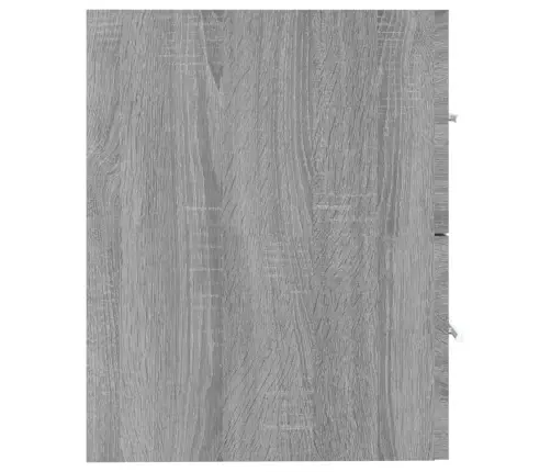 Izlietnes Skapītis, Pelēcīgs, 60X38,5X48 Cm, Inženierijas Koks Vidaxl