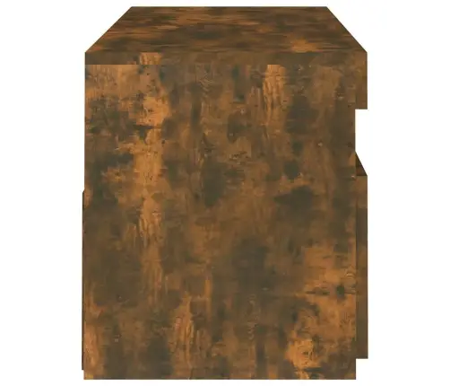 Tv Skapītis Ar Led Lampiņām, Ozolkoka Krāsa, 120X35X40 Cm Vidaxl