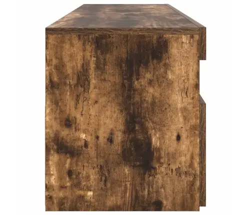 Tv Skapītis Ar Led Apgaismojumu, Ozolkoka Krāsa, 90X35X40 Cm Vidaxl