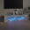 Tv Galdiņš Ar Led Lampiņām, Pelēka Ozolkoka, 135X39X30 Cm Vidaxl