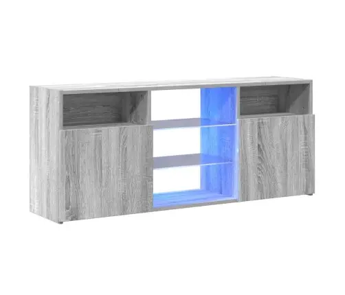 Telerialus Led-Tuledega, Hall Sonoma Tamm, 120 X 30 X 50 Cm
