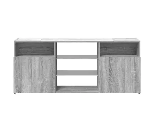 Telerialus Led-Tuledega, Hall Sonoma Tamm, 120 X 30 X 50 Cm