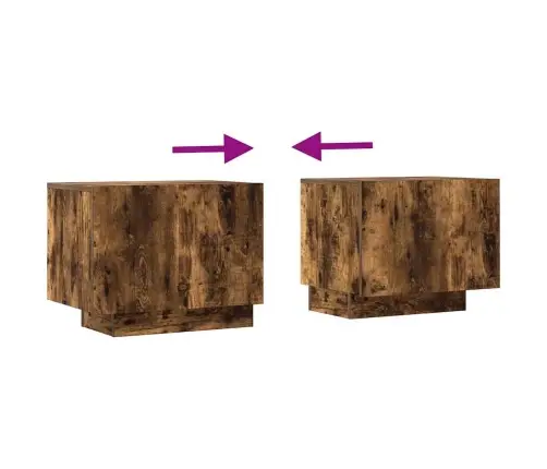 Televizoriaus Spintelė, Dūminio Ąžuolo, 100X35X40cm Mediena