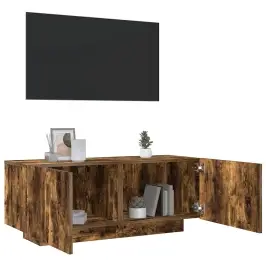 Tv Skapītis, Ozolkoka Krāsa, 100X35X40 Cm, Inženierijas Koks Vidaxl