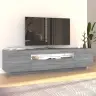 Tv Skapītis Ar Led Lampiņām, 160X35X40 Cm, Pelēka Ozola Krāsa Vidaxl