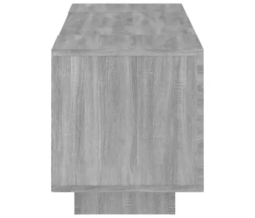 Tv Skapītis Ar Led Lampiņām, 160X35X40 Cm, Pelēka Ozola Krāsa Vidaxl