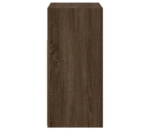 Šoninė Spintelė Su Led Apšvietimu, Ruda Ąžuolo, 80X35X75Cm Šoninė Spintelė Su Led Apšvietimu, Ruda Ąžuolo, 80X35X75Cm