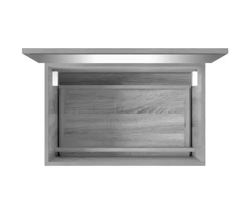 2-Daļīgs Vannasistabas Mēbeļu Komplekts, Pelēka Ozolkoka Krāsa Vidaxl