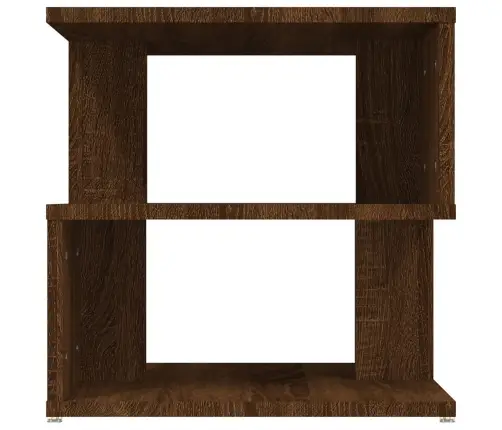 Galdiņš, Ozolkoka Krāsa, 40X40X40 Cm, Inženierijas Koks Vidaxl