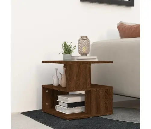 Galdiņš, Ozolkoka Krāsa, 40X40X40 Cm, Inženierijas Koks Vidaxl