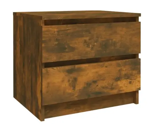 Naktsskapīši, 2 Gab., Ozola, 50X39X43,5 Cm, Inženierijas Koks Vidaxl