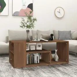 Kafijas Galdiņš, Ozola Krāsa, 100X50X40 Cm, Inženierijas Koks Vidaxl