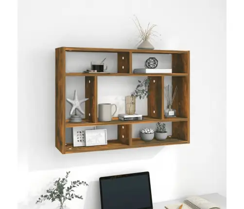 Seinariiul, Suitsutatud Tamm, 75 X 16 X 55 cm Tehispuit