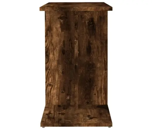 Šoninis Staliukas, Dūminio Ąžuolo, 50X30X50cm Mediena