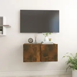 Sienas Tv Skapītis, Ozola Krāsa, 60X30X30 Cm, Inženierijas Koks Vidaxl