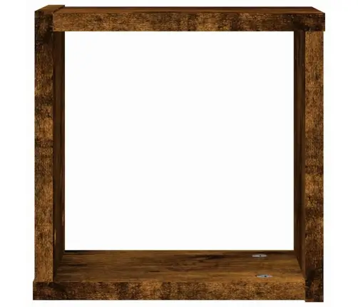 Peldējoši Plaukti 4 Pcs Brūna 26 X 15 X 26Cm Inženierijas Koks Vidaxl