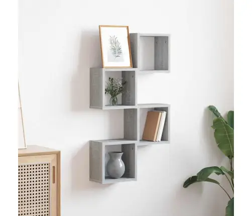 Seinakarbid Ladustamisega 4 Pcs Hall 26 X 15 X 26 Cm Tehispuit