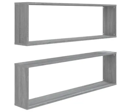 Seina Kuubikriiulid 2, Hall Sonoma Tamm, 100X15X30 Cm Tehispuit Seina Kuubikriiulid 2, Hall Sonoma Tamm, 100X15X30 Cm Tehispuit
