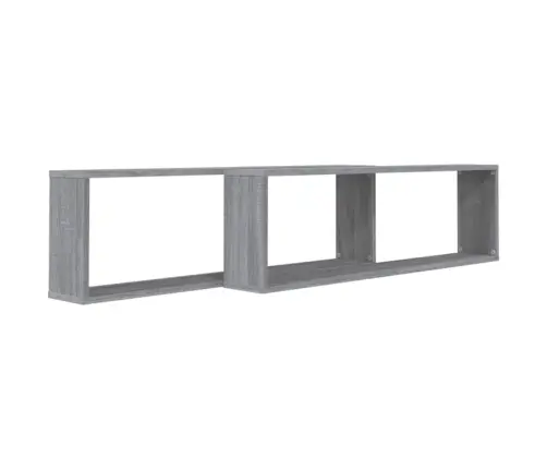 Seina Kuubikriiulid 2, Hall Sonoma Tamm, 100X15X30 Cm Tehispuit Seina Kuubikriiulid 2, Hall Sonoma Tamm, 100X15X30 Cm Tehispuit