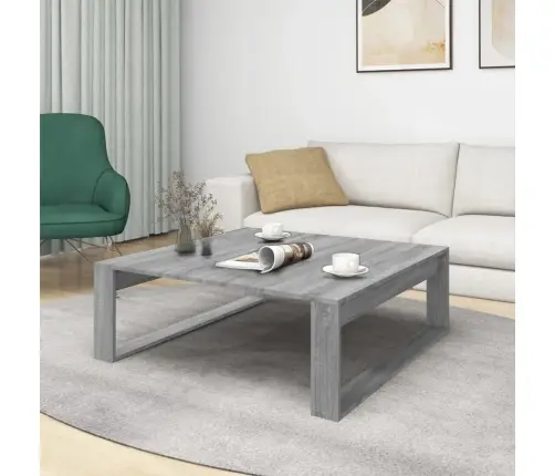 Kohvilaud, Hall Sonoma Tamm, 100 X 100 X 35 cm Tehispuit