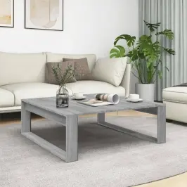 Kohvilaud, Hall Sonoma Tamm, 100 X 100 X 35 cm Tehispuit