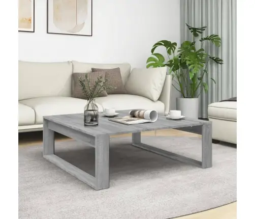 Kohvilaud, Hall Sonoma Tamm, 100 X 100 X 35 cm Tehispuit