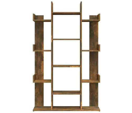 Grāmatu Plaukts, Ozola Krāsa, 86X25,5X140 Cm, Inženierijas Koks Vidaxl