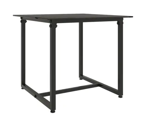 3-Osaline Aiamööbli Komplekt Patjadega, Must, Polürotang