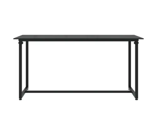 4-Daļīgs Dārza Atpūtas Mēbeļu Komplekts Ar Matračiem, Melns Pe Vidaxl