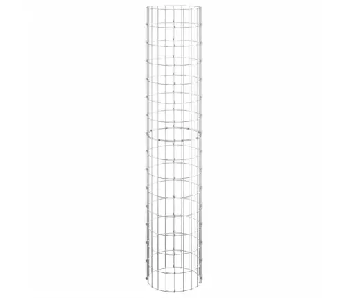 Gabions, Stabs, Apaļš, Cinkots Tērauds, Ø30X150 Cm Vidaxl