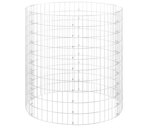Gabions, Stabs, Apaļš, Cinkots Tērauds, Ø100X100 Cm Vidaxl