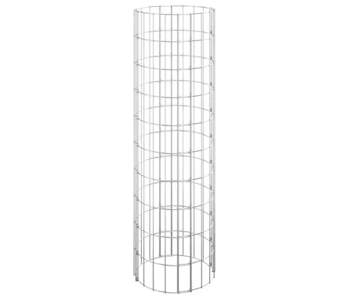 Ringikujulised Gabioon Taimelavad 3Tk Tsingitud Teras Ø30X100Cm