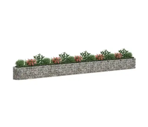 Gabions, Augstā Puķu Kaste, Cinkota Dzelzs, 610X50X50 Cm Vidaxl