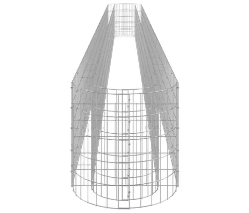 Gabions, Augstā Puķu Kaste, Cinkota Dzelzs, 610X50X50 Cm Vidaxl